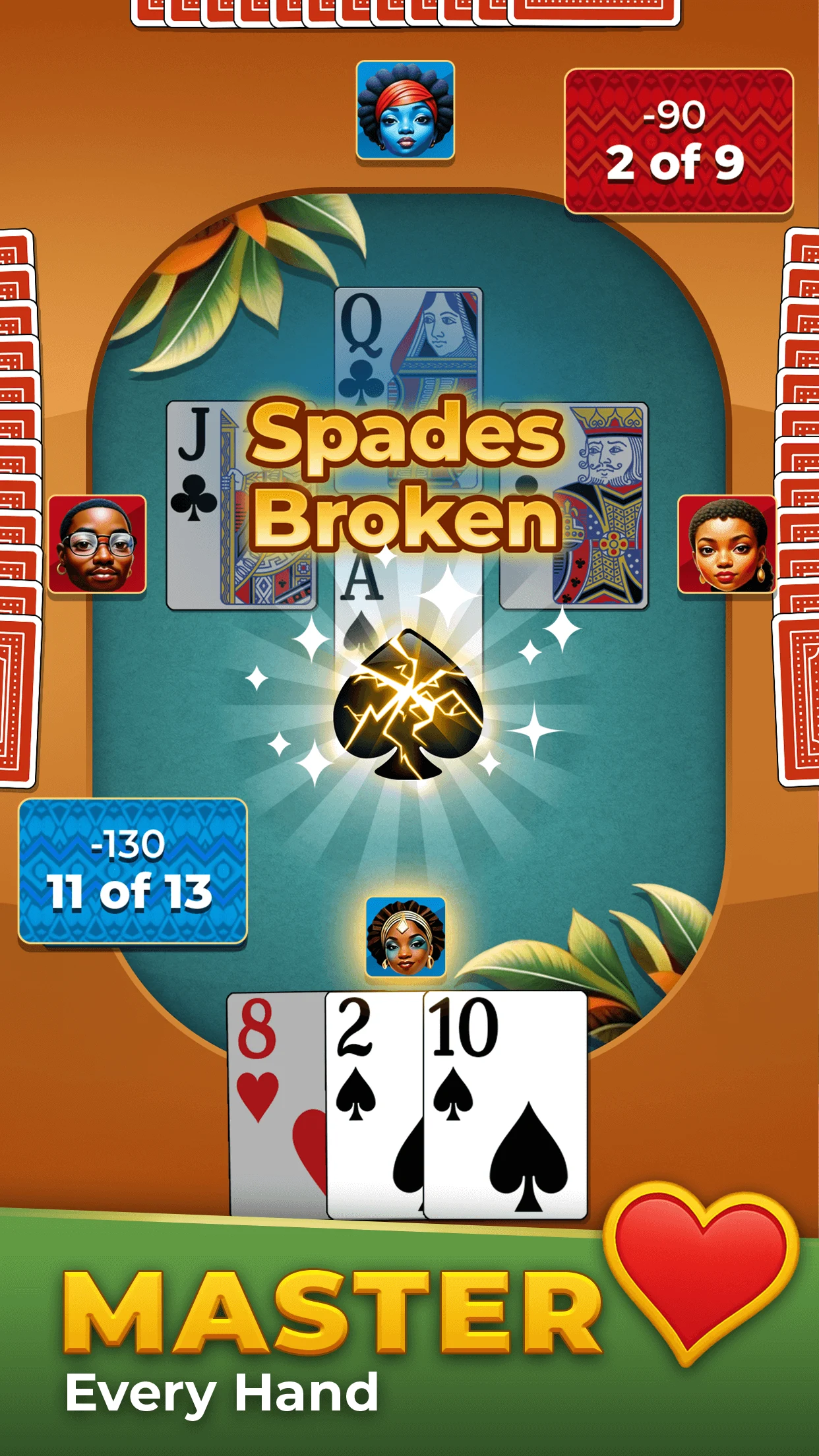 Spades Pop - Classic Card Game screenshot