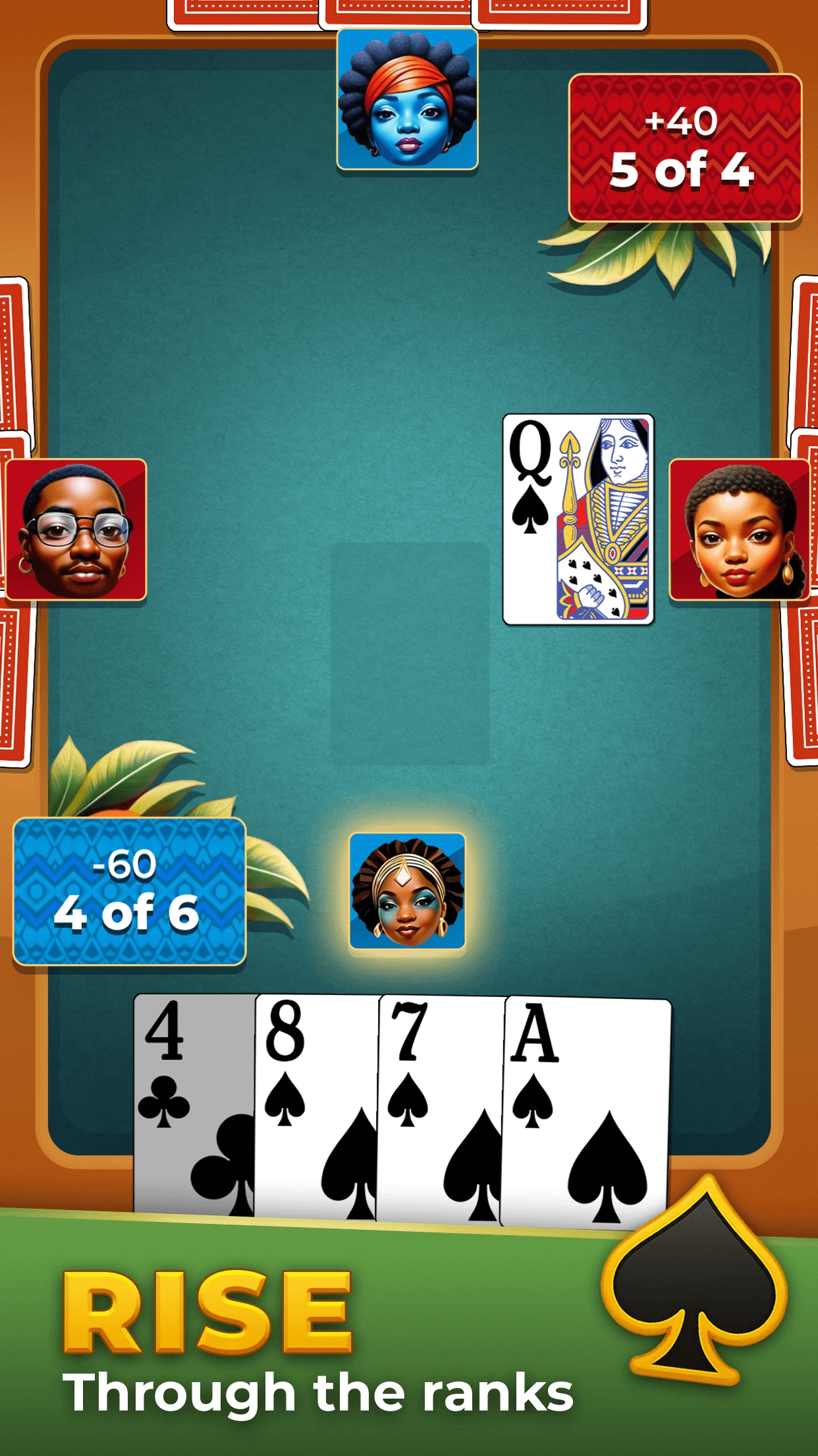 Spades Pop - Classic Card Game screenshot