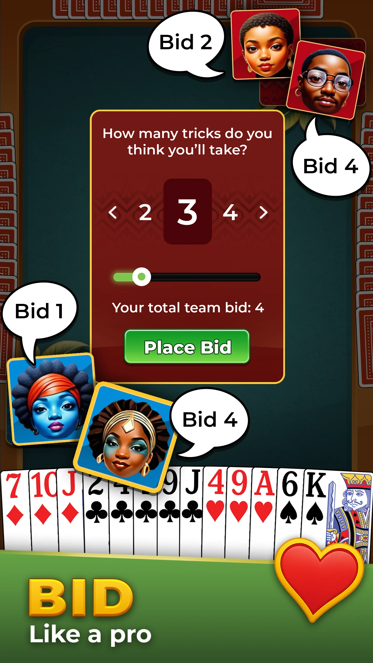 Spades Pop - Classic Card Game screenshot